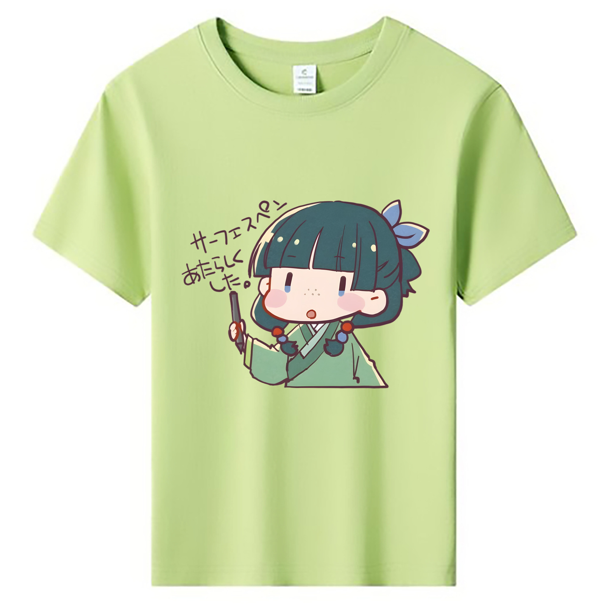 （画像用） 薬屋のひとりごと The Apothecary Diaries 綿100％キッズTシャツ（フロントプリント）